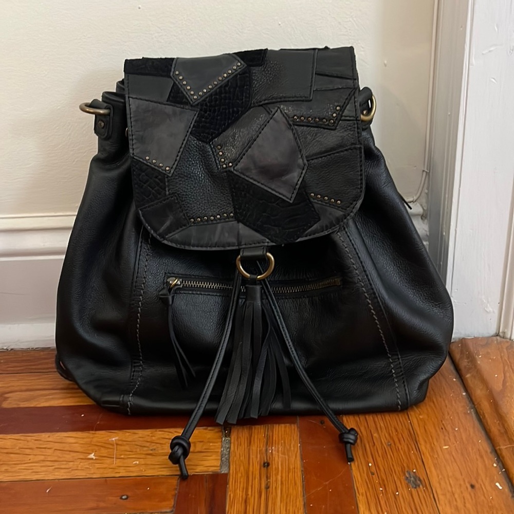 The Sak Avalon Convertible Leather Backpack